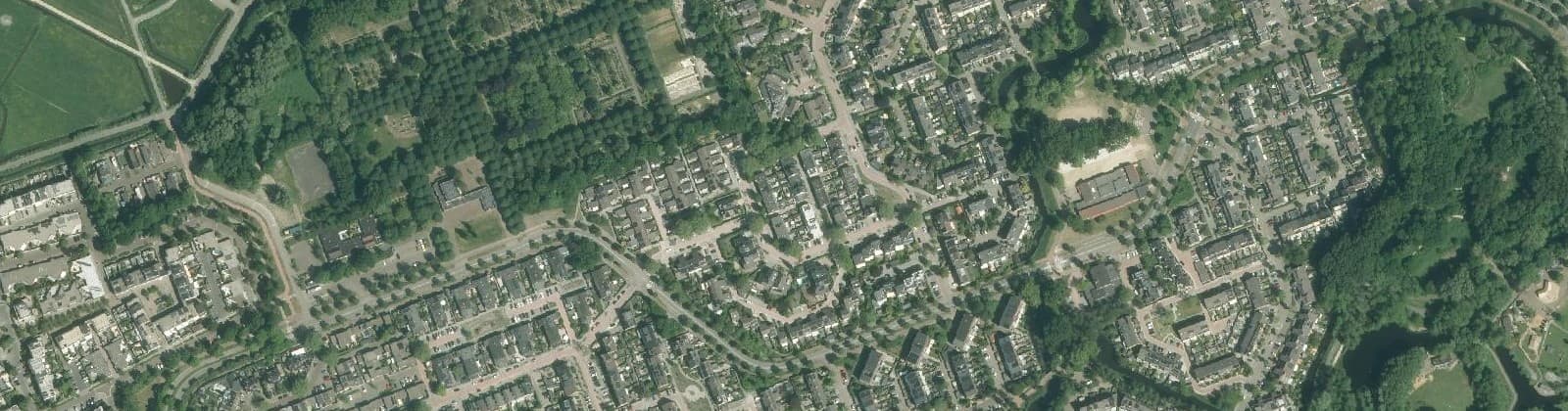 Luchtfoto van Drevenbuurt