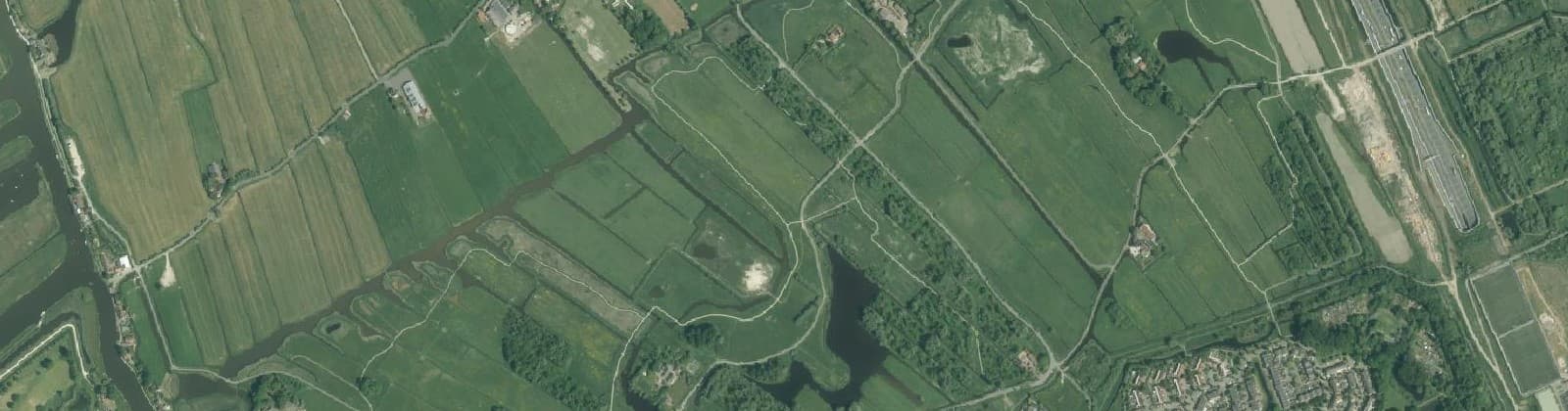Luchtfoto van Holierhoekse Polder