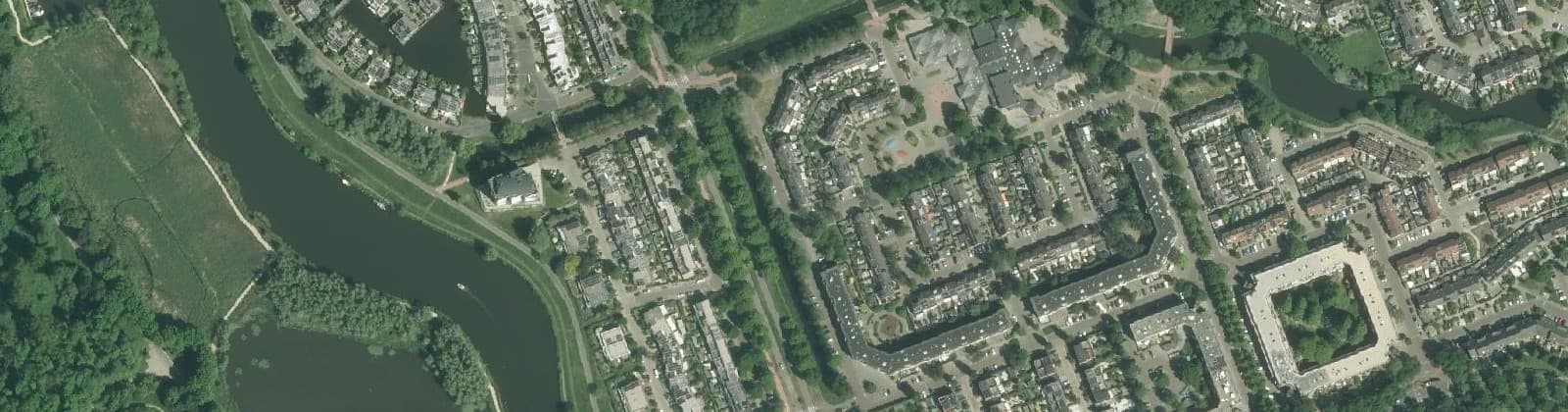 Luchtfoto van Vaart Noord