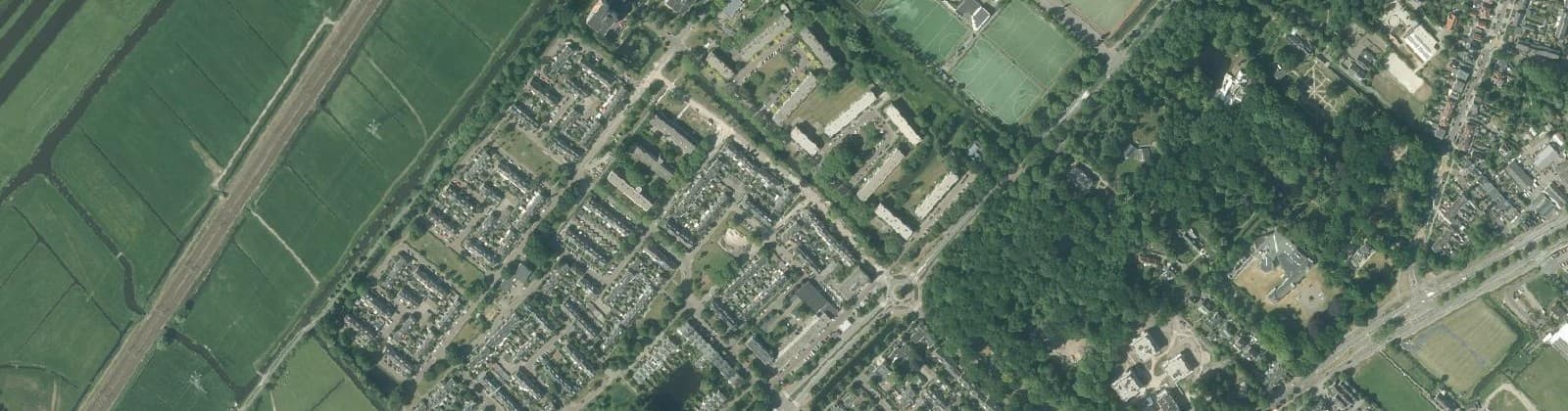 Luchtfoto van Adegeest