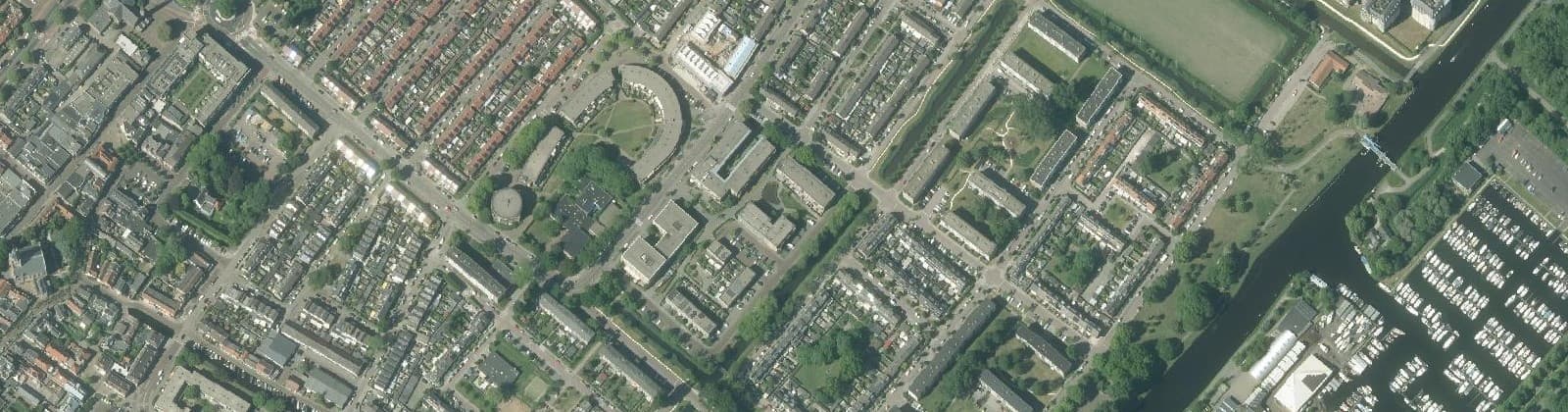Luchtfoto van Vlietwijk