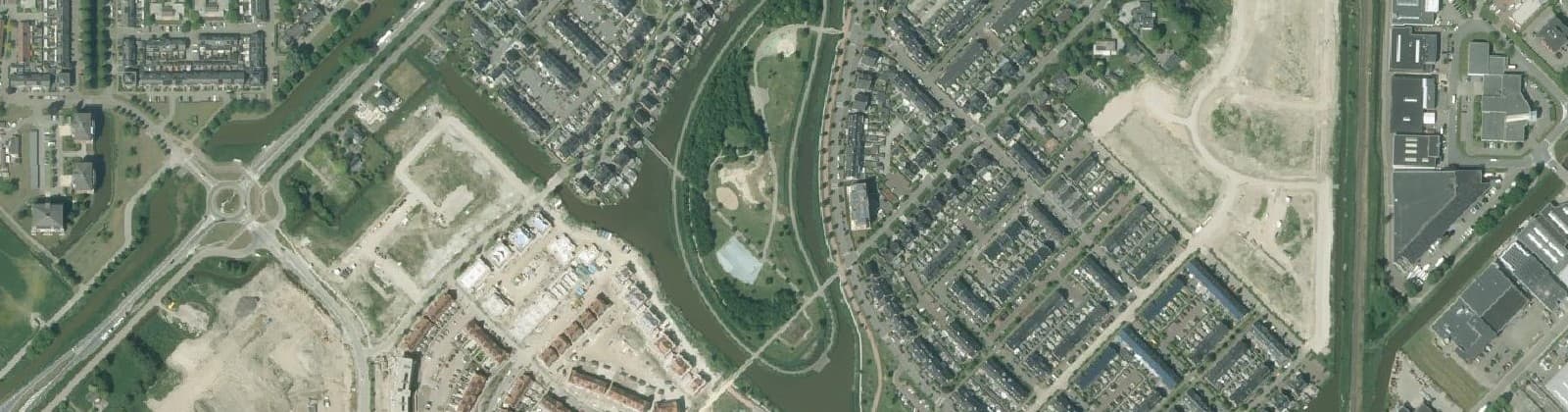 Luchtfoto van Triangel