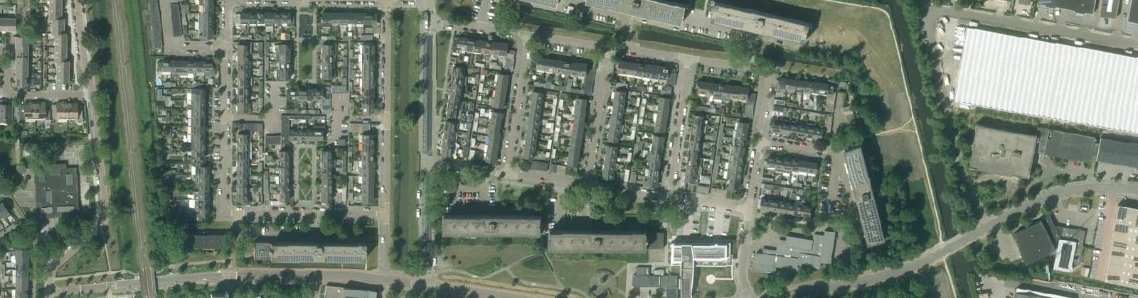 Luchtfoto van Vondelwijk