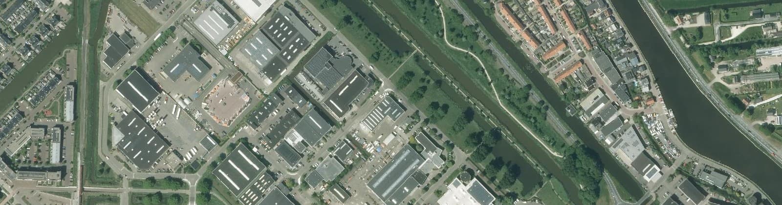 Luchtfoto van Coenecoop