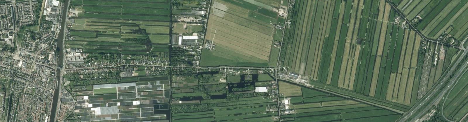 Luchtfoto van Oost