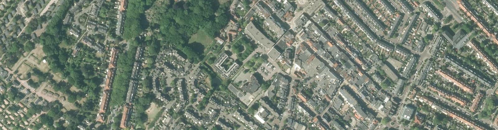 Luchtfoto van Dorp Wassenaar