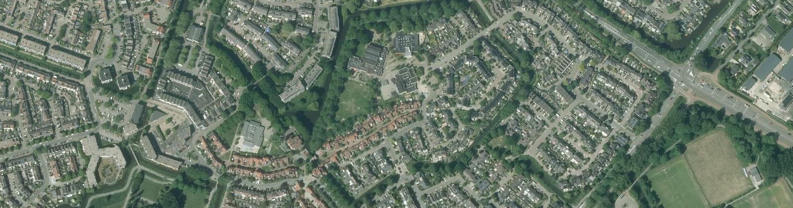 Luchtfoto van Molenvliet-Oost
