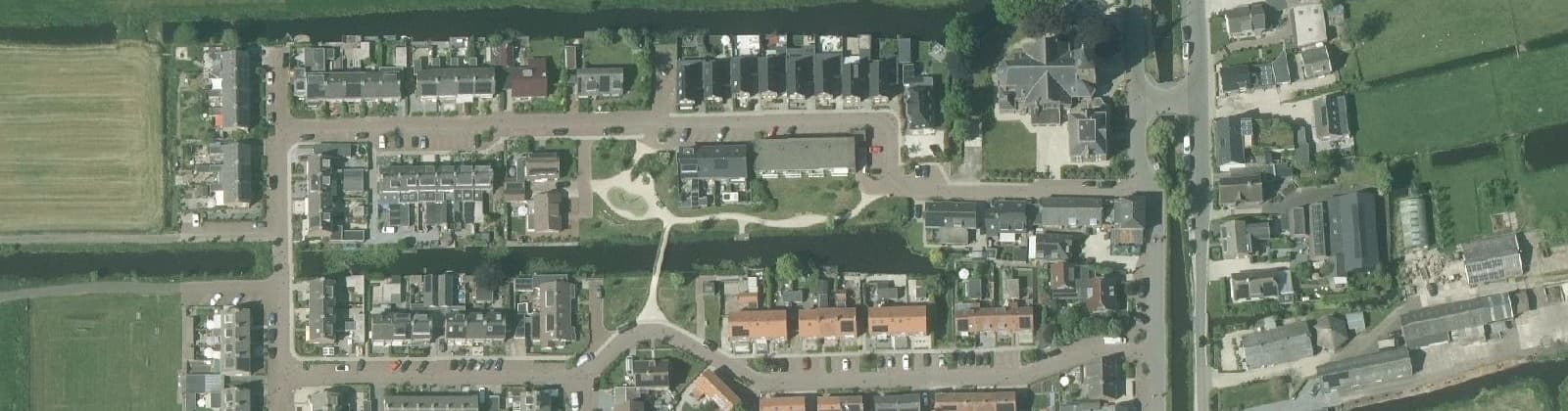Luchtfoto van Kanis