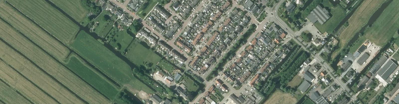 Luchtfoto van Zegveld (dorp)