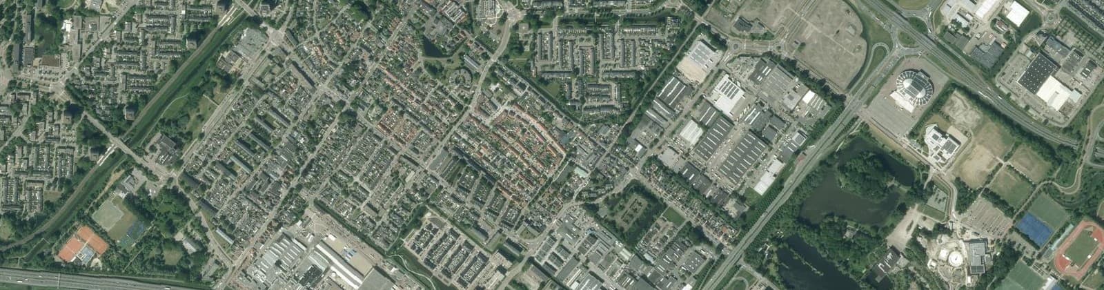 Luchtfoto van Dorp-Oost