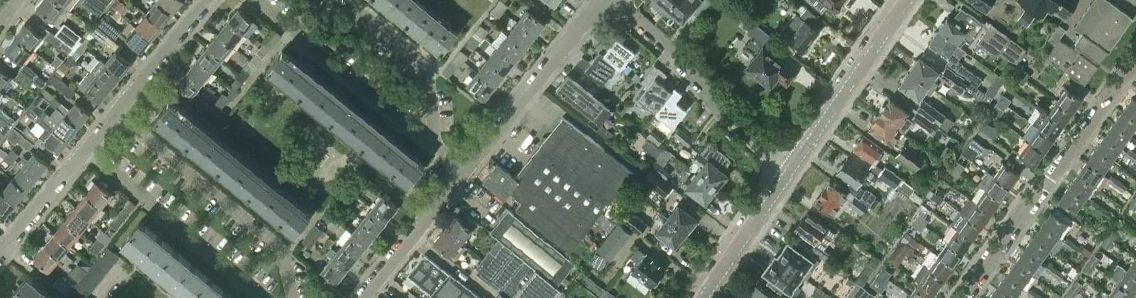 Luchtfoto van Dichtersbuurt