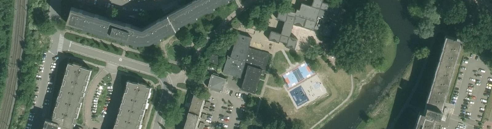 Luchtfoto van Bossenbuurt hoog-Midden