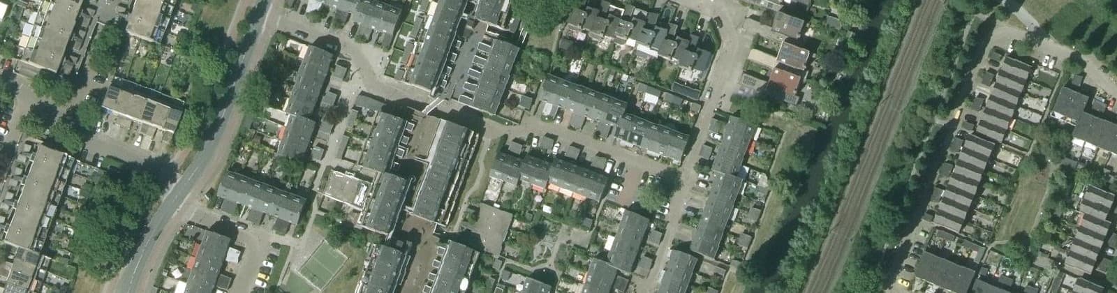 Luchtfoto van Rodenbuurt-Noordoost