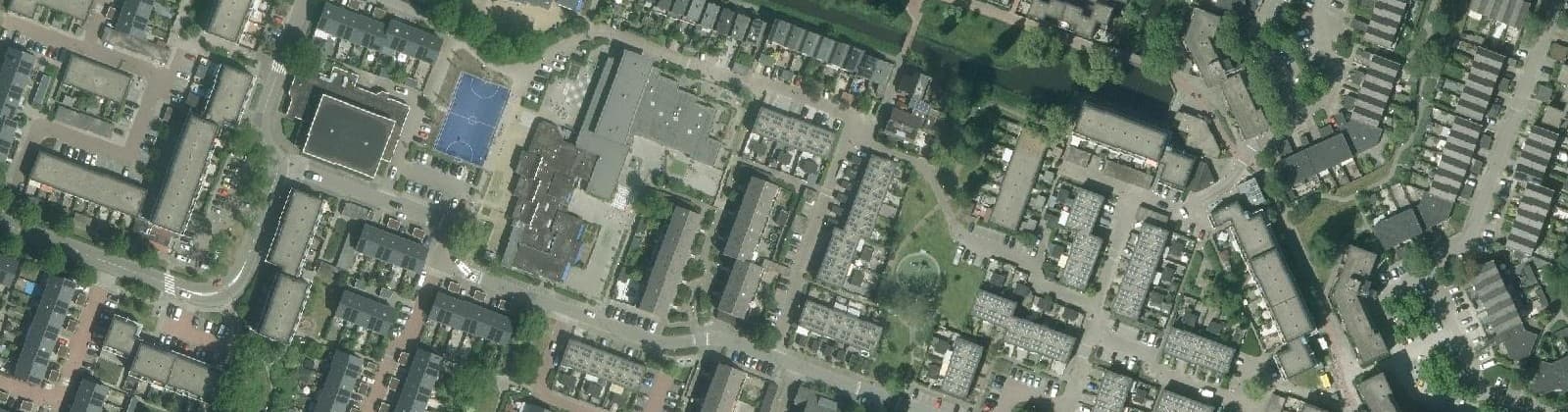 Luchtfoto van Hovenbuurt-Zuid