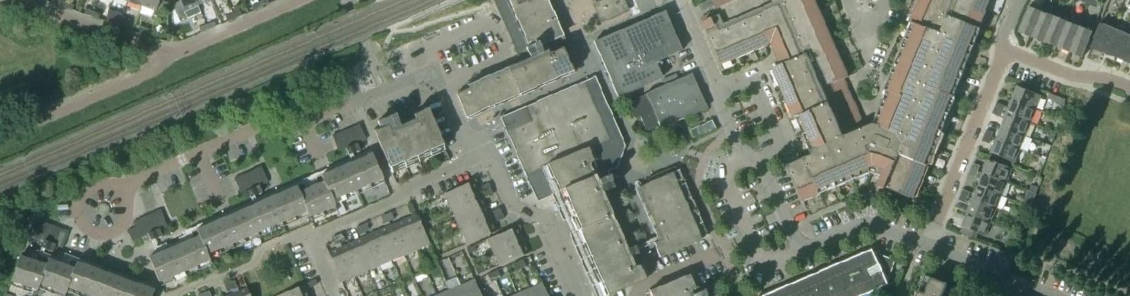 Luchtfoto van Buytenwegh-Centrum