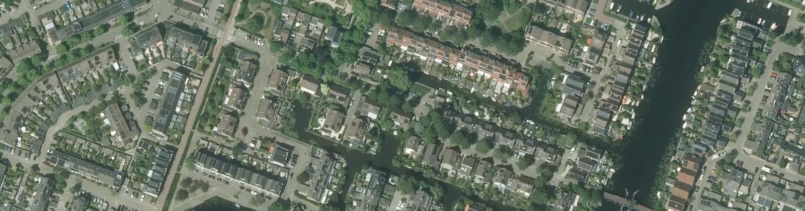 Luchtfoto van Kadebuurt-Oost