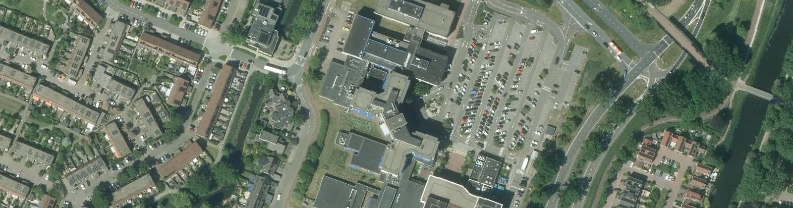 Luchtfoto van Zijdenbuurt-Oost