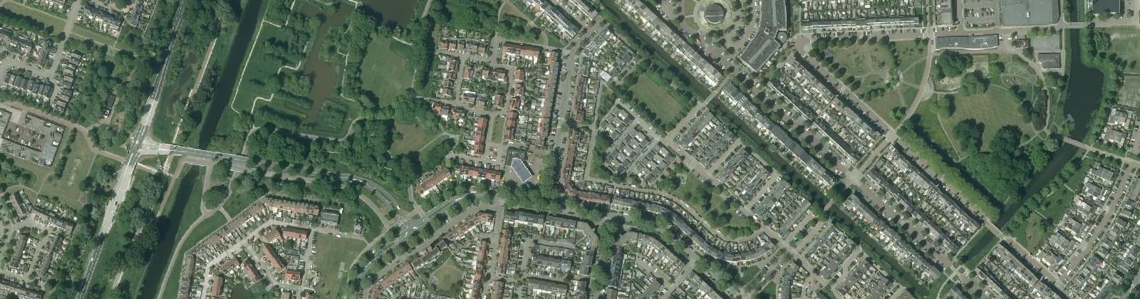 Luchtfoto van Weidebuurt-Noord