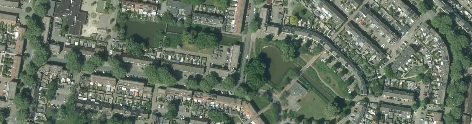 Luchtfoto van Weidebuurt-Zuid