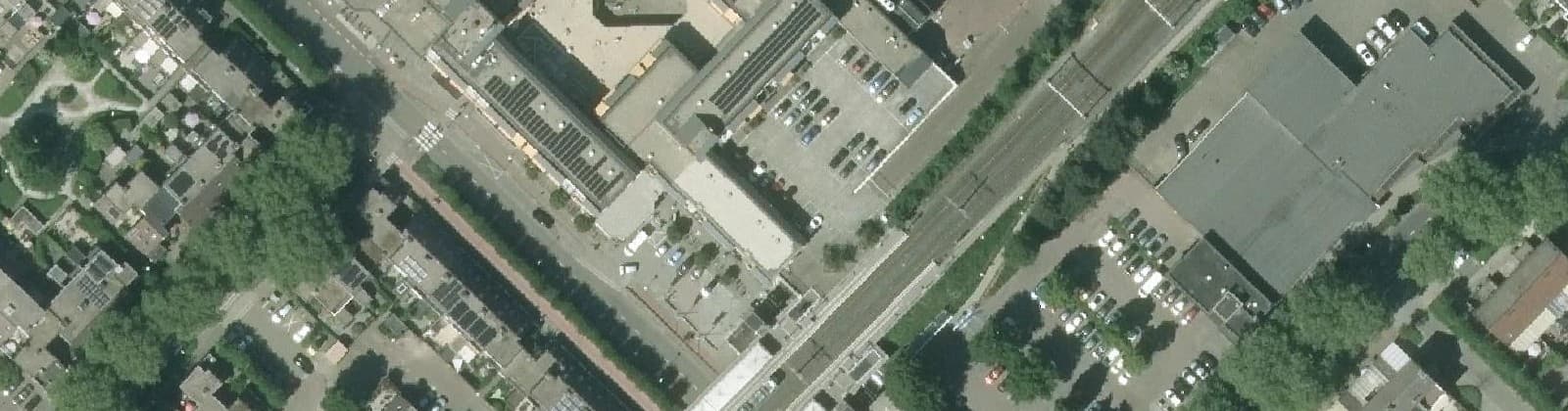 Luchtfoto van Seghwaert-Centrum-Zuid