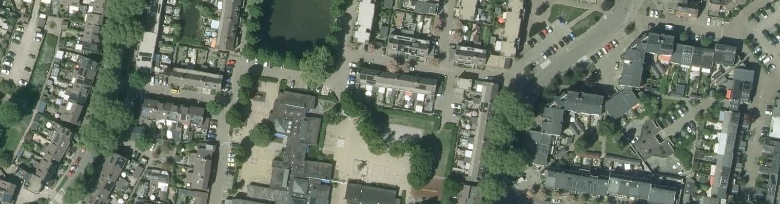 Luchtfoto van Vaartenbuurt-Oost