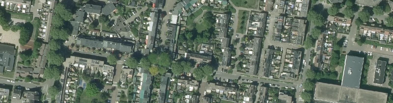 Luchtfoto van Parkenbuurt