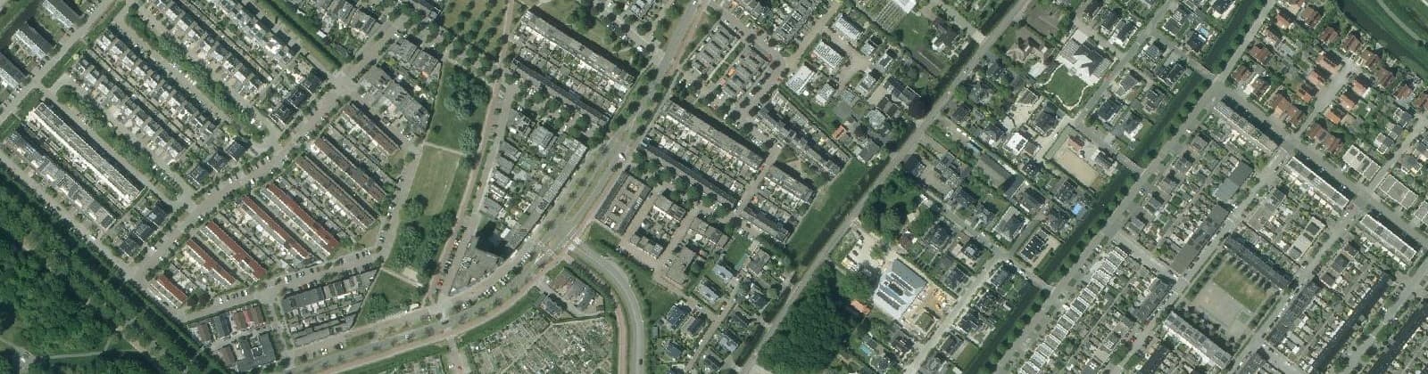 Luchtfoto van Schansenbuurt-Zuid