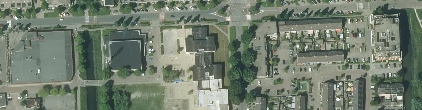 Luchtfoto van Ruimtenbuurt