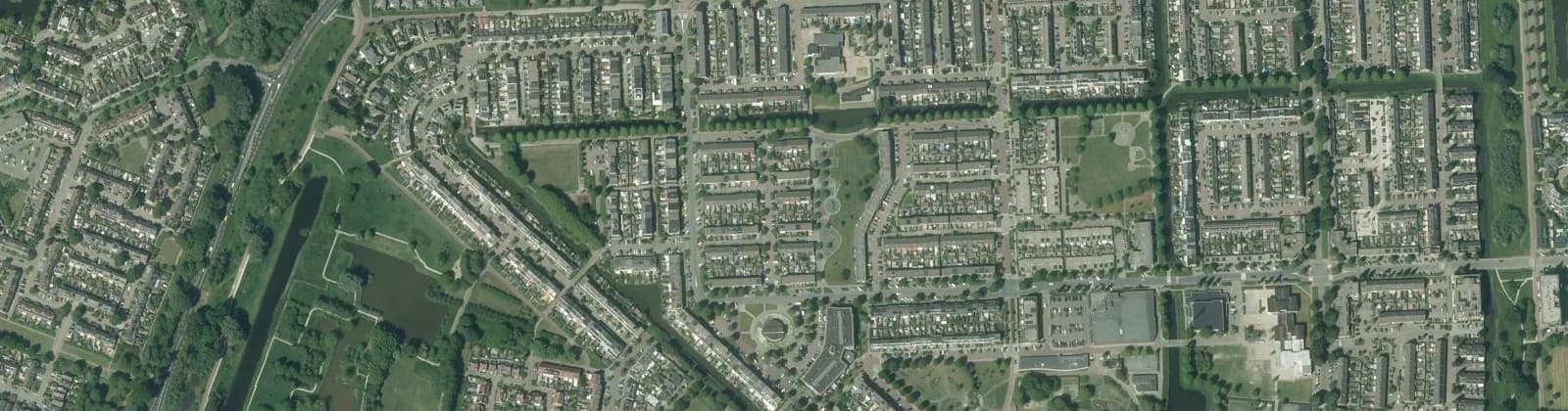 Luchtfoto van Lijnenbuurt