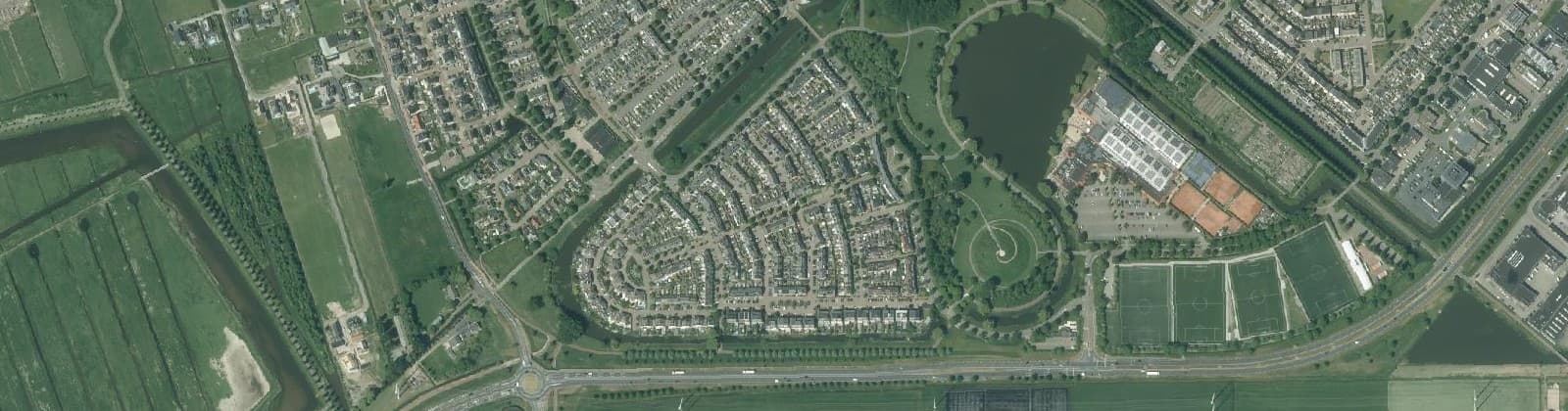 Luchtfoto van Stenenbuurt-Zuid