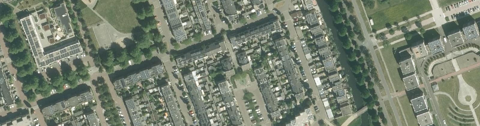 Luchtfoto van Houtbuurt-Oost