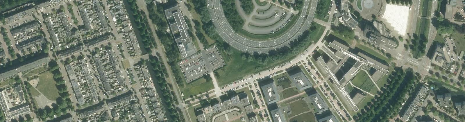 Luchtfoto van Stationsbuurt-Zuid