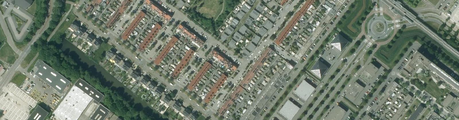 Luchtfoto van Zuid-Hollandbuurt-Zuidwest