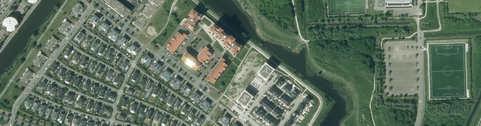 Luchtfoto van Stromenbuurt-Noord