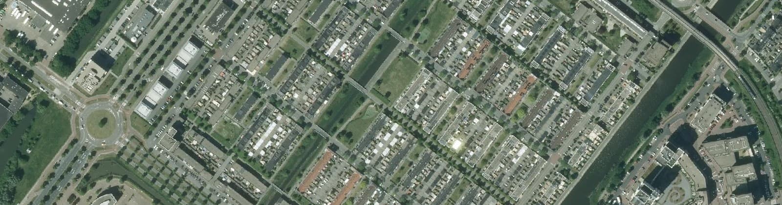 Luchtfoto van Zuid-Hollandbuurt-Zuidoost