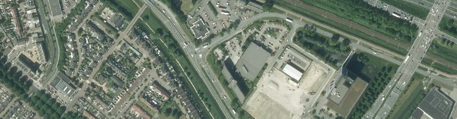 Luchtfoto van Lansinghage-West