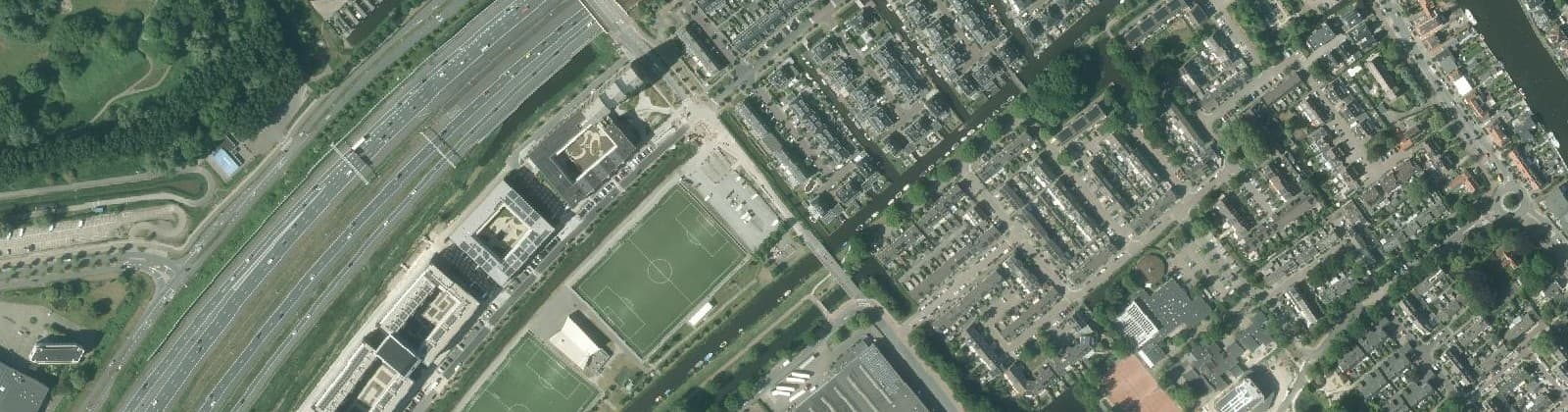 Luchtfoto van Meerburg