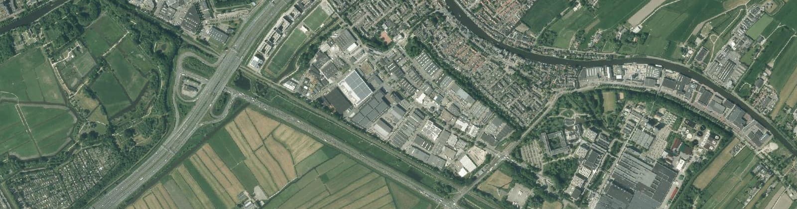 Luchtfoto van Industriegebied Grote Polder