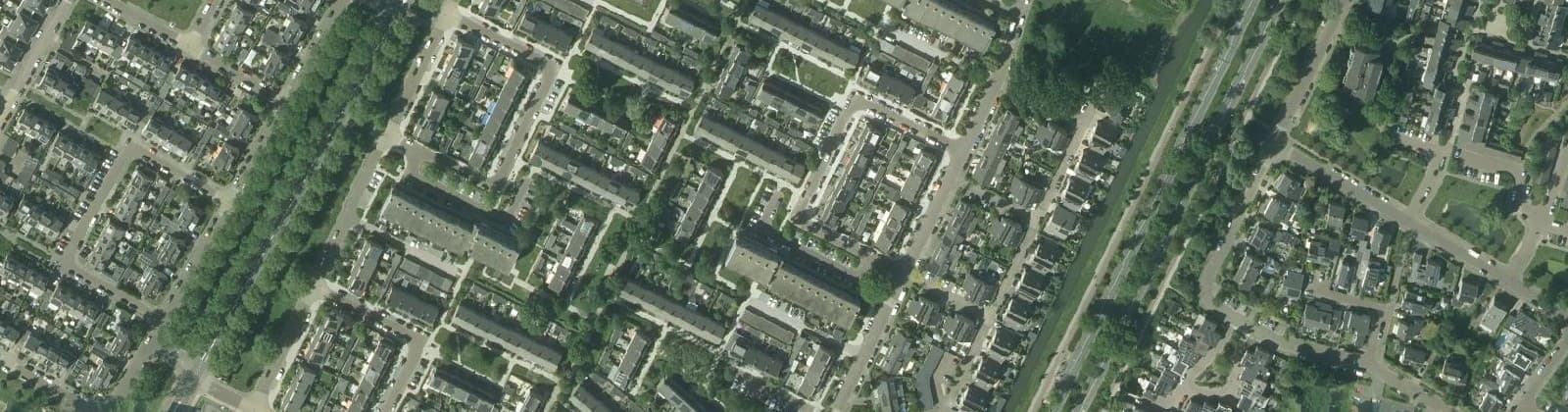 Luchtfoto van De Were en omgeving