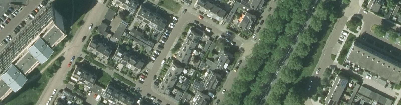 Luchtfoto van Lievershil en omgeving