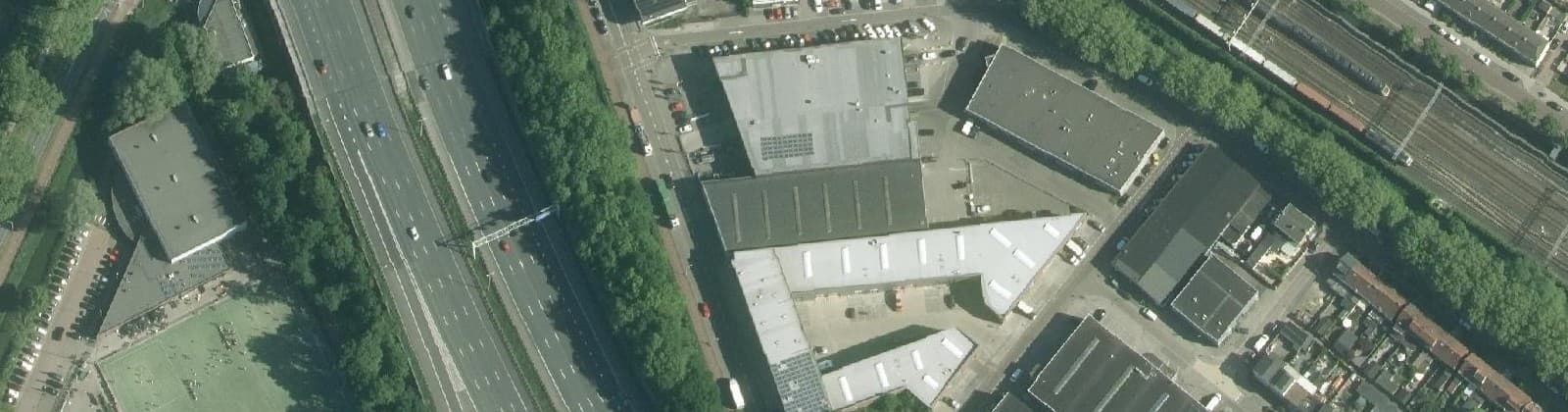 Luchtfoto van Industriegebied Develpoort