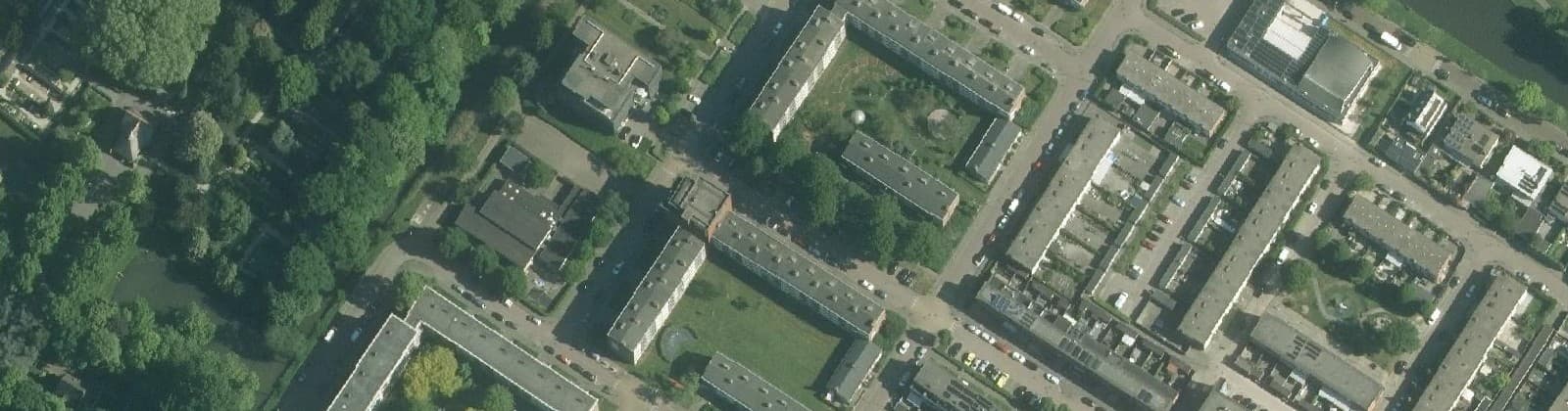 Luchtfoto van Planetenbuurt