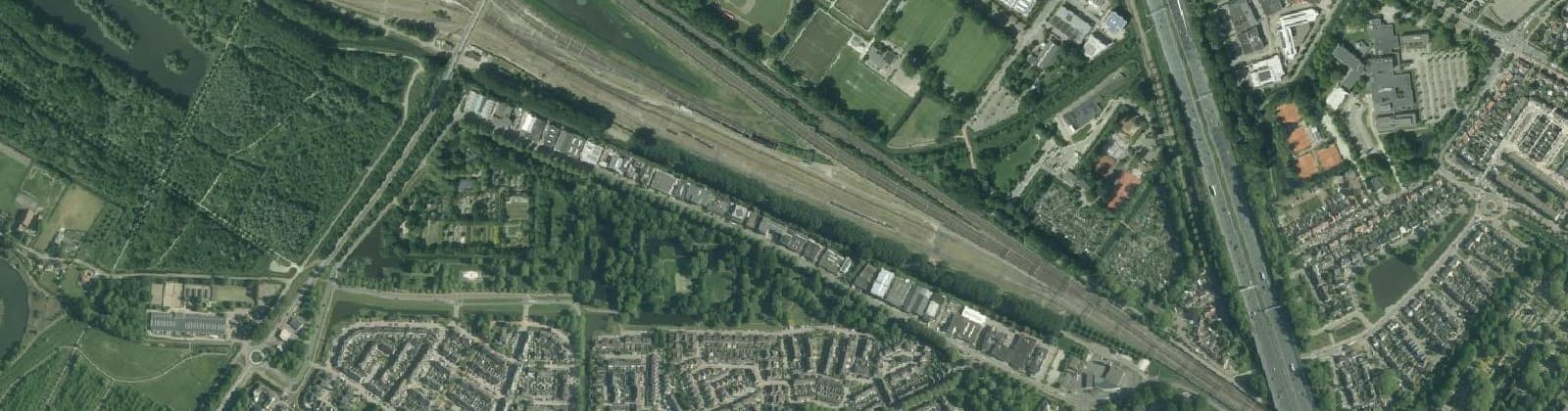 Luchtfoto van Industriegebied Molenvliet
