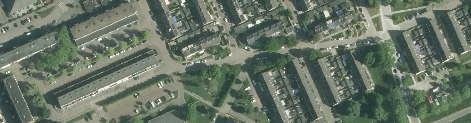 Luchtfoto van Dichtersbuurt-West