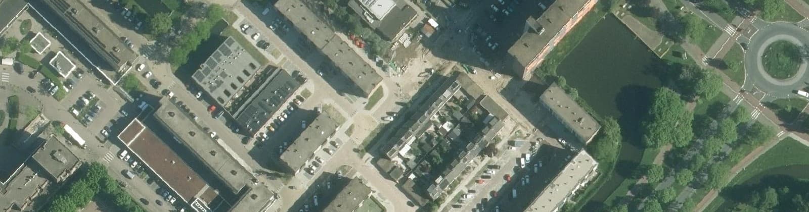 Luchtfoto van Bloemenbuurt M(adelief) - Z(onnenbloem)