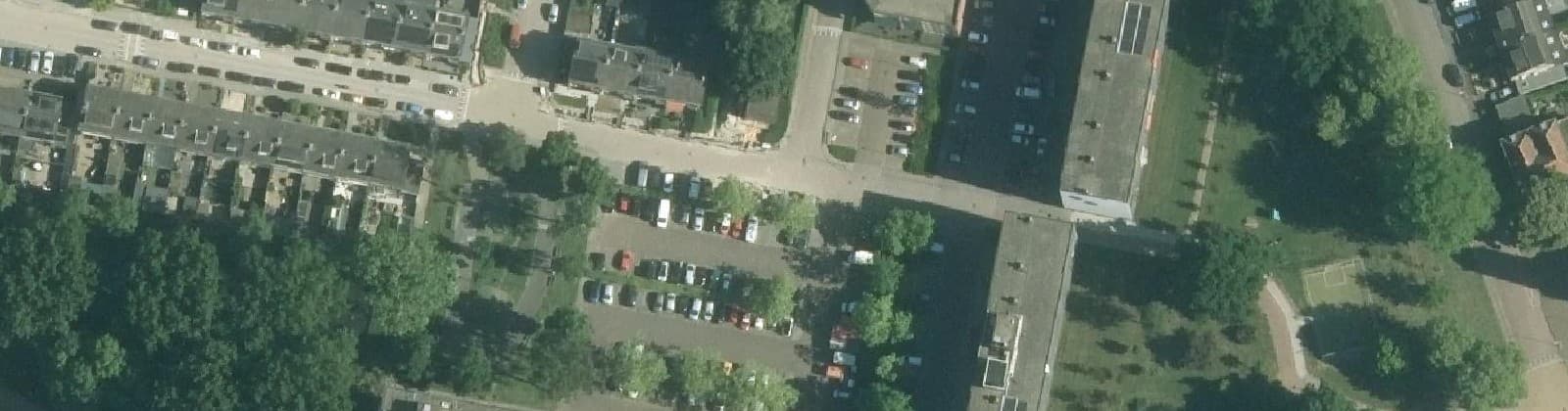 Luchtfoto van IJsvogelplein