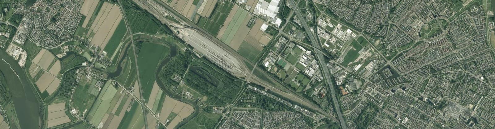 Luchtfoto van Emplacement 'Kijfhoek'