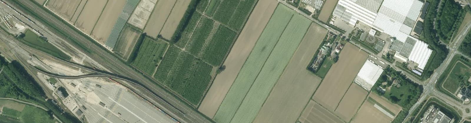 Luchtfoto van Groenesteeg - Langeweg