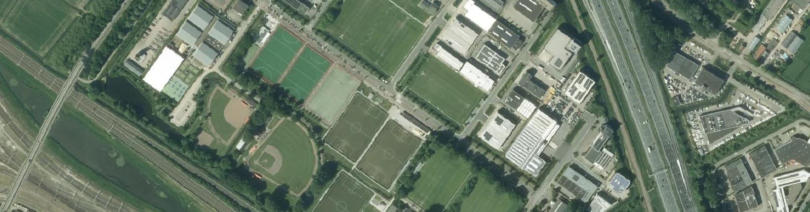 Luchtfoto van Bakestein