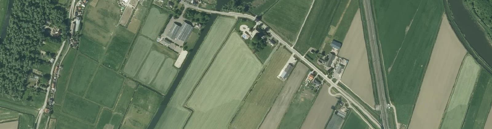 Luchtfoto van Kleine Lindt Polder